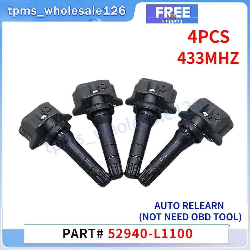 ڵ Ÿ̾ з , 2020 2021 2022 2023 2024,  Ʈ CN7  Ƽ DL3  MQ4  TPMS, 52940-L1100, 4 
